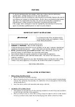 Preview for 9 page of La Sommeliere TR3V180 Instruction Manual