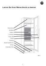 Предварительный просмотр 59 страницы La Sommeliere VIP 195 N Instructions For Use Manual