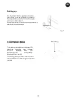 Предварительный просмотр 15 страницы La Sommeliere VIP265V Instructions For Use Manual