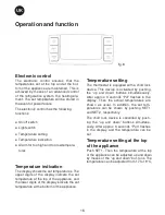 Предварительный просмотр 16 страницы La Sommeliere VIP265V Instructions For Use Manual