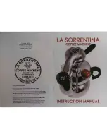 La Sorrentina La Sorrentina Instruction Manual preview