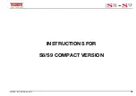 Preview for 45 page of La Spaziale Compact S8 Installation Instructions Manual