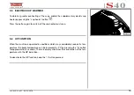 Preview for 19 page of La Spaziale S40 Classic Manual For Use And Maintenance