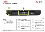 Предварительный просмотр 9 страницы La Spaziale S40 Series Manual For Use And Maintenance