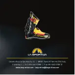 Preview for 24 page of La Sportiva STRATOS HI-CUBE Owner'S Manual