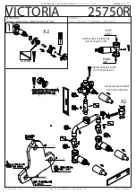 Preview for 1 page of La Torre VICTORIA 25750R Installation And Care