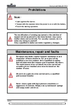 Предварительный просмотр 9 страницы La Toulousaine 7372 User Manual