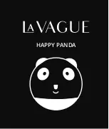 LA VAGUE HAPPY PANDA Instruction Manual preview