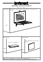 Preview for 4 page of la vie vert P1 Assembly Instructions