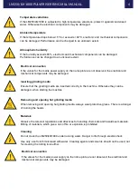 Preview for 4 page of Laarmann LM1000 User Manual