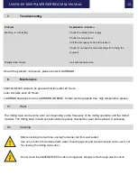 Preview for 12 page of Laarmann LM1000 User Manual