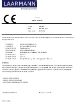 Предварительный просмотр 13 страницы Laarmann LM1000 User Manual