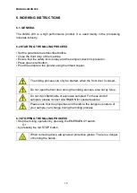 Preview for 12 page of Laarmann LMDG 200 User Manual