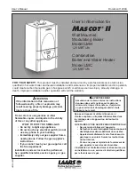 Laars LMC User Manual preview