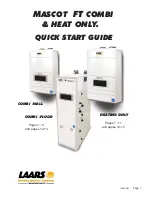 Laars Mascot FT COMBI-FLOOR Quick Start Manual предпросмотр