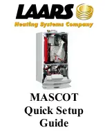 Preview for 1 page of Laars MASCOT HT 1.330 Quick Setup Manual