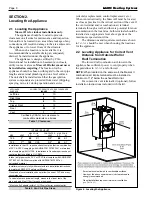 Preview for 8 page of Laars Mascot II Installation And Operation Instructions Manual