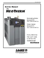 Laars NEOTHERM NTV Service Manual preview