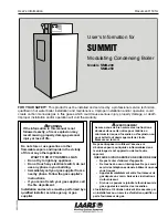 Laars SUMMIT SMB-200 User Information preview