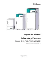 Lab companion FHG-150 Operation Manual preview