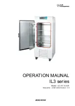 Предварительный просмотр 1 страницы Lab companion IL3-15 Operation Manual