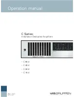 Lab.gruppen C 68:4 Operation Manual preview