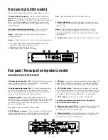 Preview for 4 page of Lab.gruppen LUCIA 120/2M Quick Start Manual