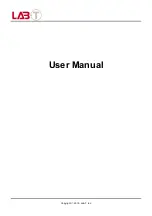 Предварительный просмотр 1 страницы Lab-T B2M User Manual