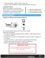 Предварительный просмотр 3 страницы Lab31 LB-WFR01B Quick Installation Manual