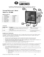 Предварительный просмотр 1 страницы Labconco 5530000 Quick Start Manual