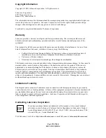 Preview for 3 page of Labconco 7753000 User Manual