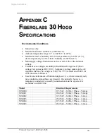 Предварительный просмотр 47 страницы Labconco Fiberglass 30 Series User Manual