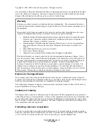 Preview for 2 page of Labconco FlaskScrubber Vantage Series User Manual