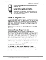 Preview for 12 page of Labconco FreeZone 70061 6L -50C Series User Manual