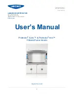 Preview for 1 page of Labconco Protector Airo User Manual