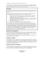 Preview for 2 page of Labconco Protector Series User Manual