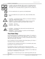 Preview for 8 page of Labconco Protector XL 1110 Series User Manual