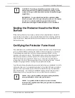 Preview for 21 page of Labconco Protector XL 1110 Series User Manual