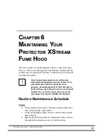 Preview for 36 page of Labconco Protector XStream 9840400 User Manual