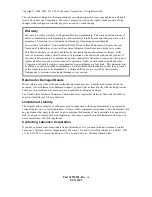 Preview for 2 page of Labconco Purifier 3951400 User Manual