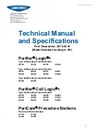 Preview for 1 page of Labconco Purifier Logic+ 30132 Technical Manual And Specifications