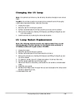 Preview for 123 page of Labconco Purifier Logic+ 30132 Technical Manual And Specifications