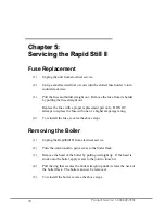 Preview for 21 page of Labconco RapidStill II User Manual