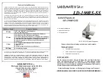 Preview for 1 page of Labelmate LD-100RS-SS Manual