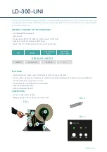 Preview for 3 page of Labelmate LD-300-UNI User Manual