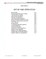 Preview for 9 page of LabelMill LM3510 Operation Manual