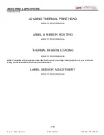 Preview for 12 page of LabelMill LM3612 Operation Manual