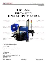 Предварительный просмотр 53 страницы LabelMill PRINT & APPLY LM3606 Operation Manual