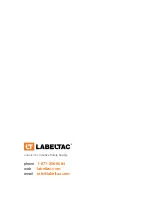 Preview for 2 page of LabelTac 6 Reference Manual