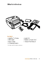 Preview for 5 page of LabelTac LT4 Reference Manual